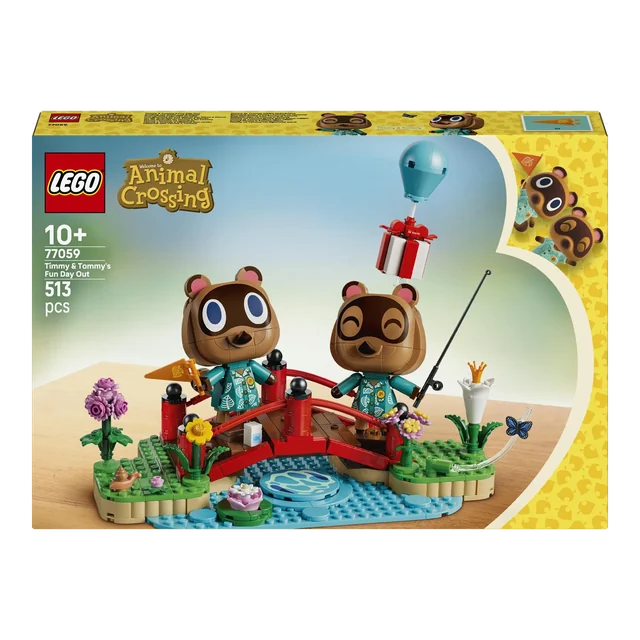 LEGO Animal Crossing : Promenade avec Méli et Mélo • Set 77059