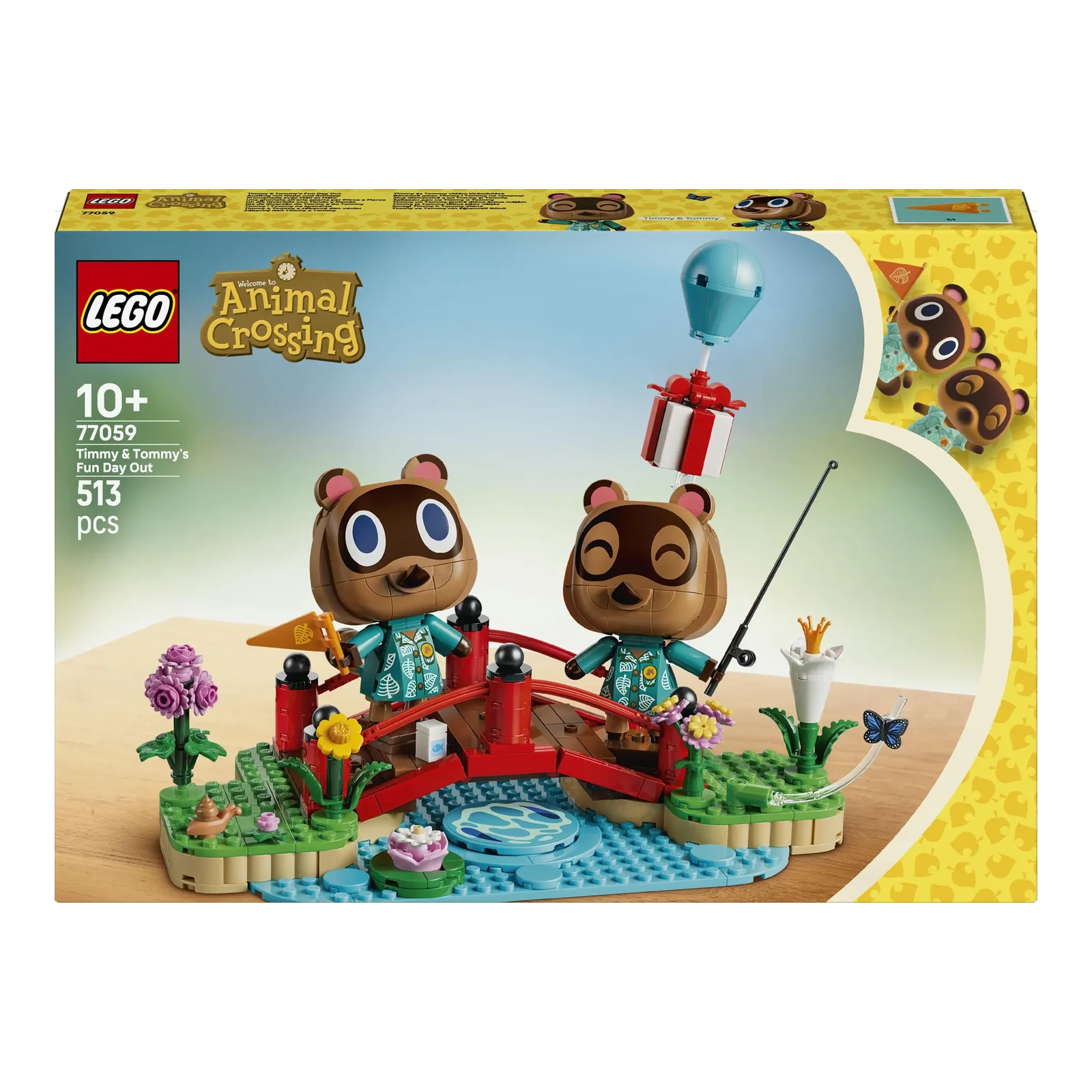 LEGO Animal Crossing : Promenade avec Méli et Mélo • Set 77059