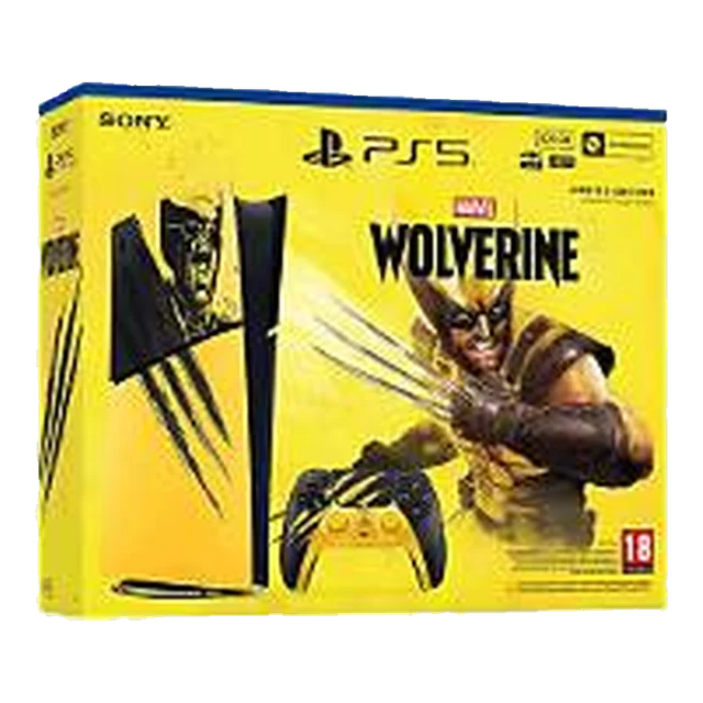 Pack PS5 Édition Numérique 825 Go • Marvel’s Wolverine (édition limitée Jaune Combat)